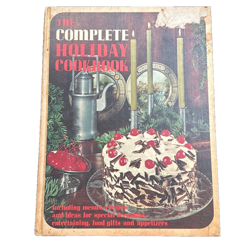 Vintage 1969 Cookbook